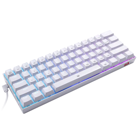 Redragon K630W Dragonborn RGB Mechanical Gaming Keyboard (White)