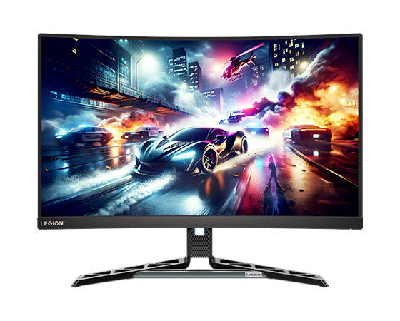Lenovo Legion R27qc-30 27-inch QHD curved gaming monitor front view