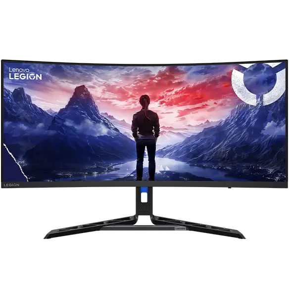 Lenovo Legion R34w-30 34-inch ultrawide curved gaming monitor front view