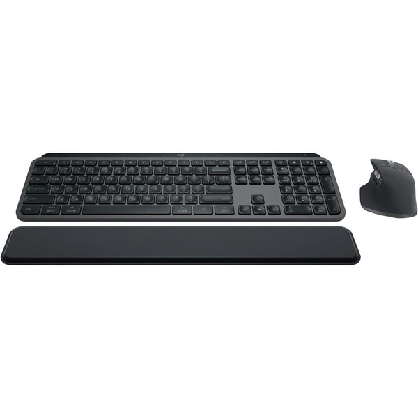 Logitech MX Keys S Combo Wireless Keyboard and Mouse - Graphite - Gaming Wala Bhai