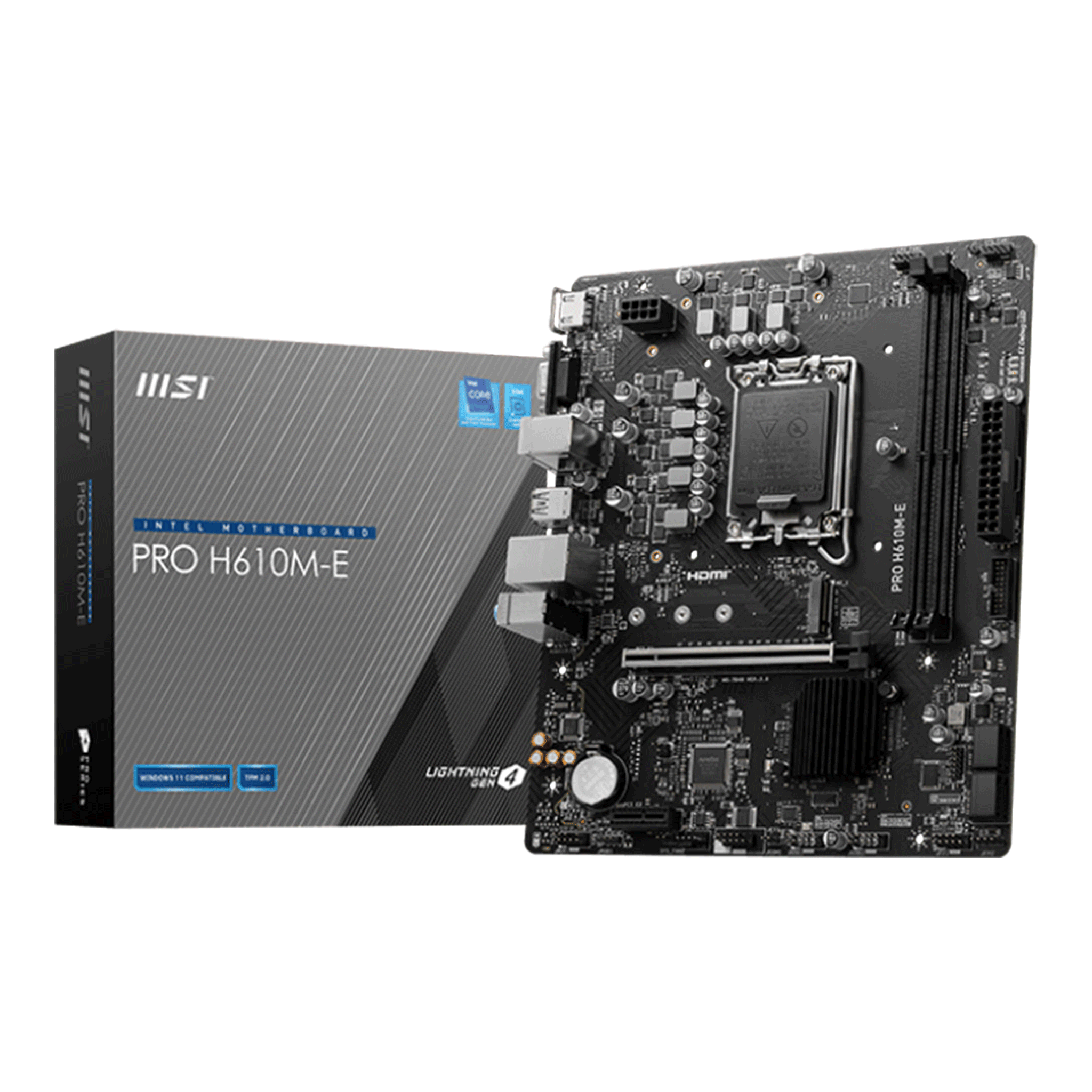 MSI PRO H610M-E DDR5 LGA 1700 Motherboard product image