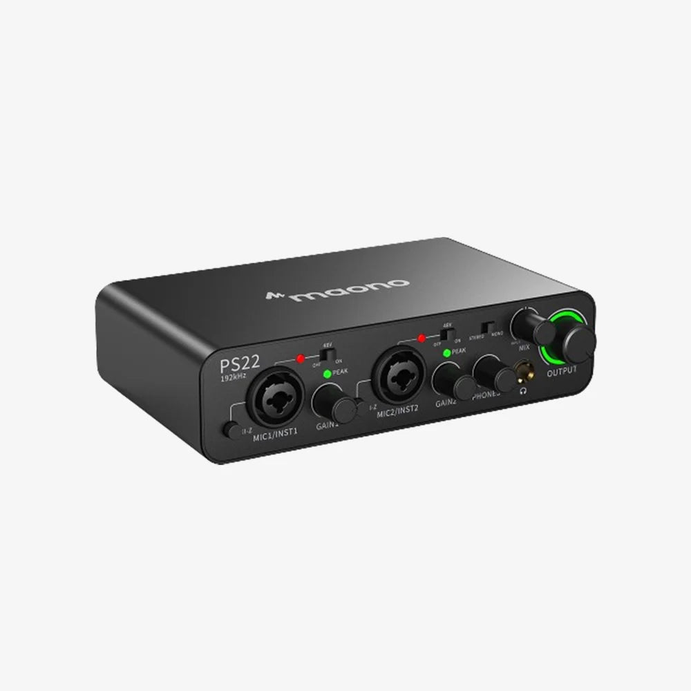 MAONO PS22 USB audio interface — product overview