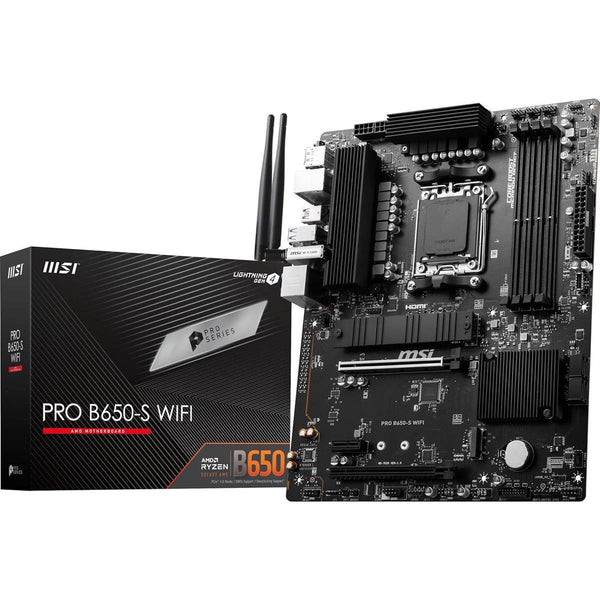MSI PRO B650-S WIFI ATX AM5 DDR5 Gaming Motherboard - Gaming Wala Bhai