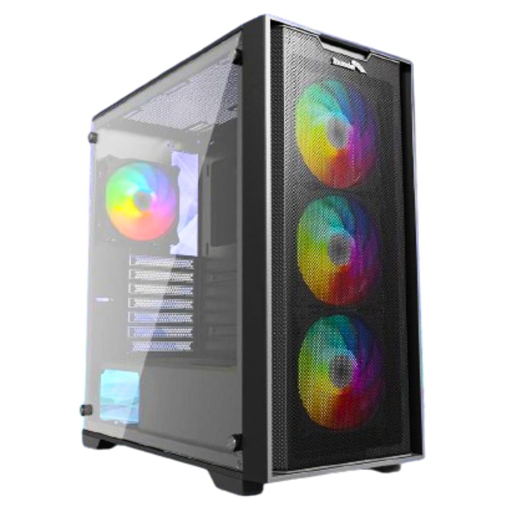 THUNDER NITRO RGB GAMiNG CASE TGC-648 ATX WiTH 3X RGB FAN