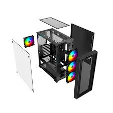 THUNDER NITRO RGB GAMiNG CASE TGC-648 ATX WiTH 3X RGB FAN