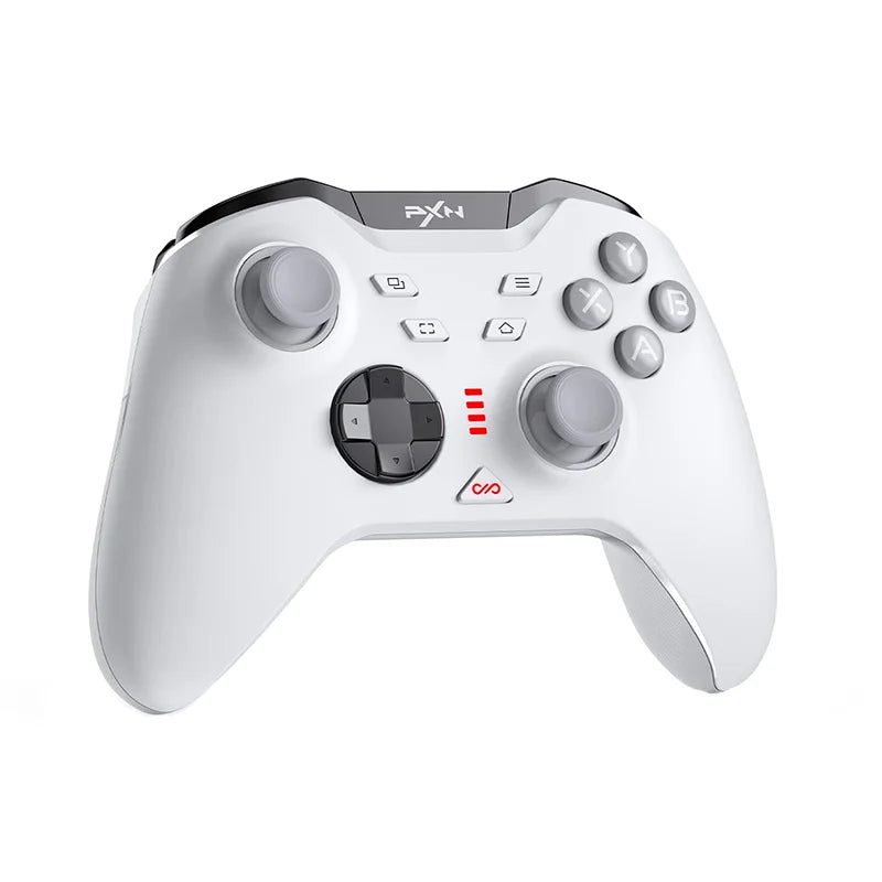 PXN P5 Game Controller Wireless Hall Effect Gamepad (Black - White)