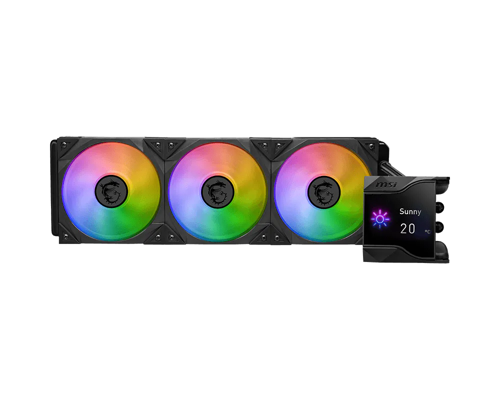MSI MPG CORELIQUID D360 LCD Liquid CPU Cooler product image