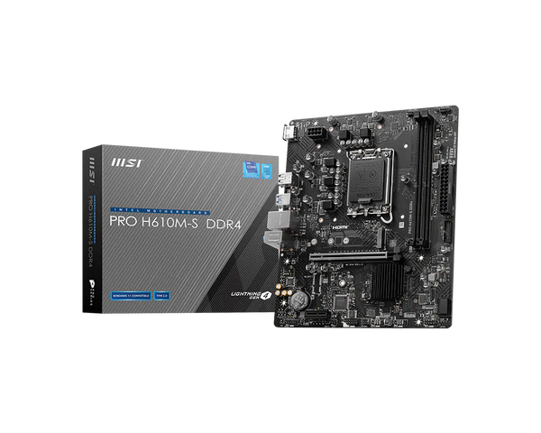 MSI PRO H610M-S DDR4 Motherboard