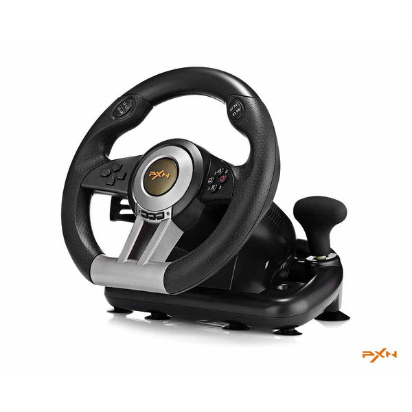PXN V3 Pro racing wheel front angle on white background
