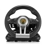 PXN V3 Pro racing wheel front view on white background