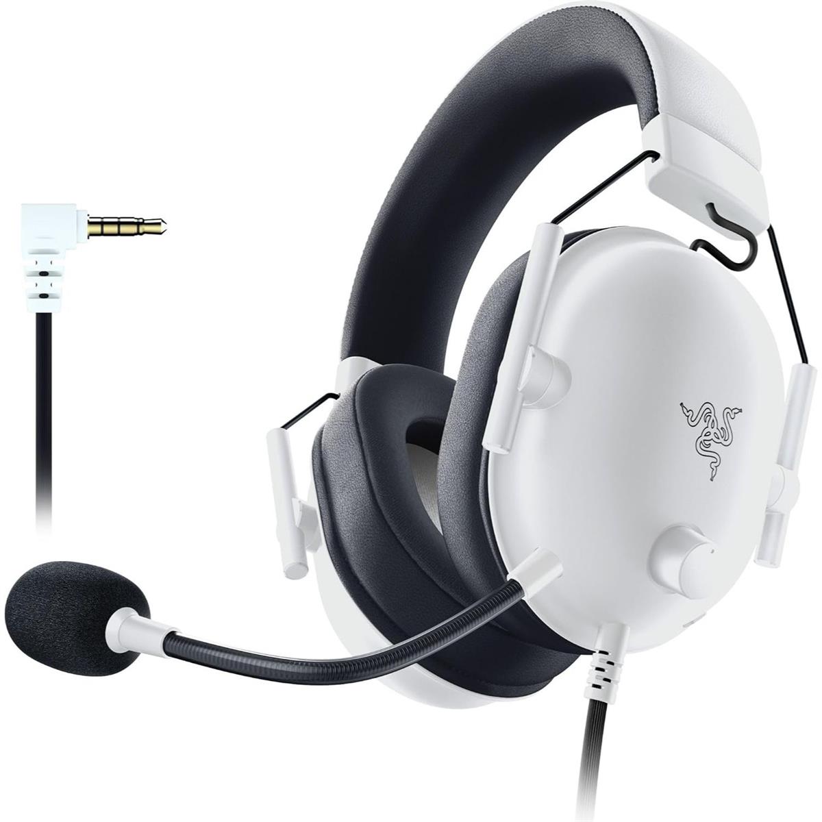 Razer BlackShark V2 X Multi-Platform Esports Headset - White