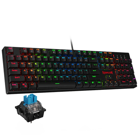 Redragon K582 Surara RGB LED Backlit Mechanical Gaming Keyboard