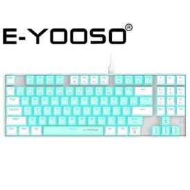E-YOOSO Z-13 Mechanical Keyboard Green White