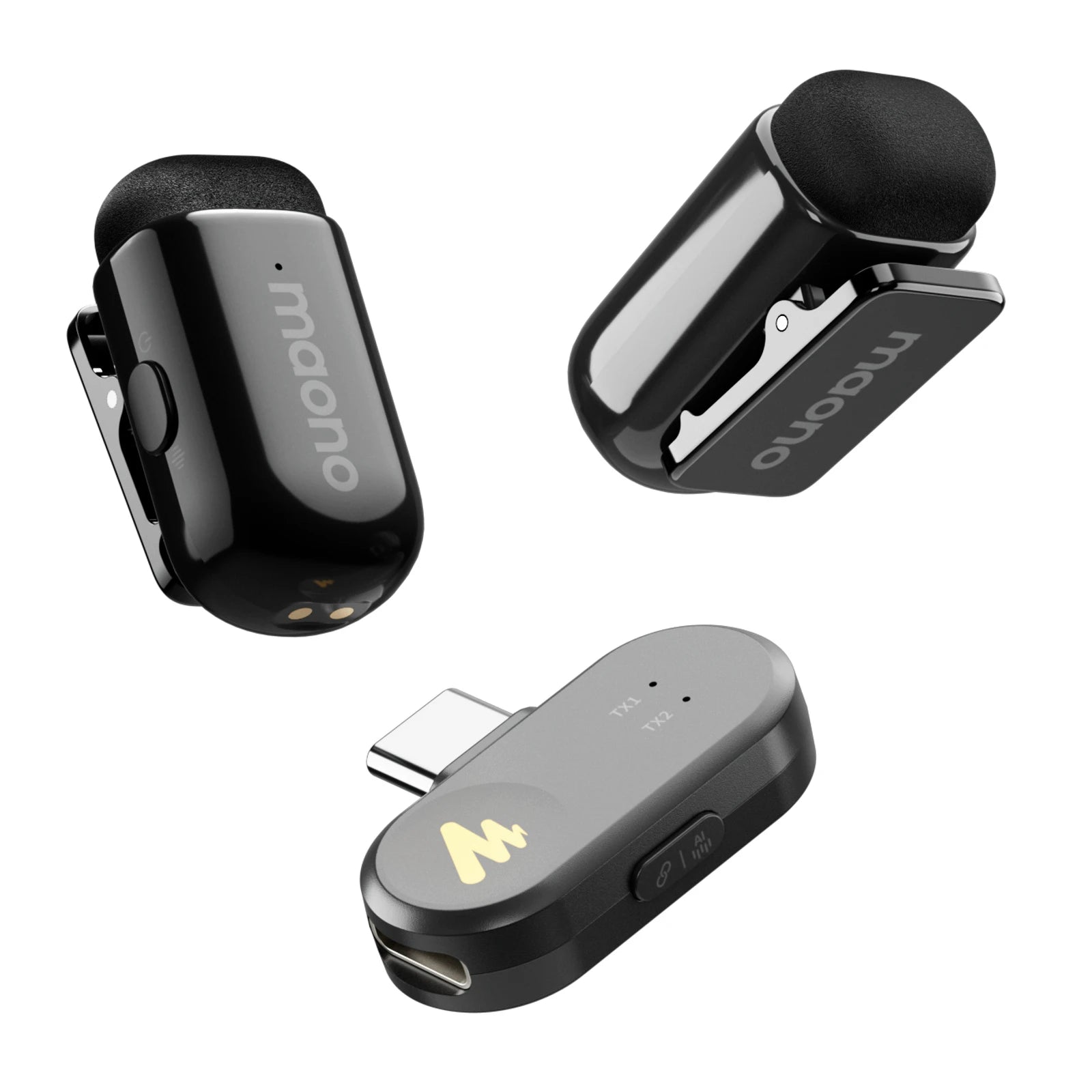 MAONO WAVE T1 MINI PC2 TYPE-C RECEIVER MICROPHONE