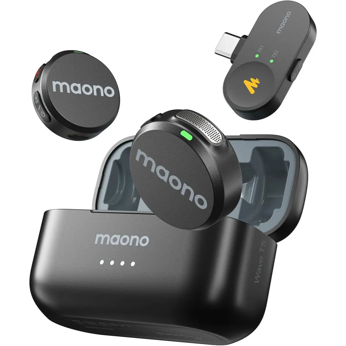 MAONO WAVE T5 PC2 TYPE-C RECEIVER MICROPHONE