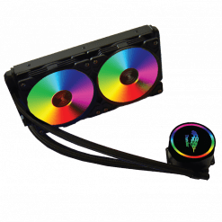 Thunder Mistral Black 240mm ARGB AIO CPU Cooler - Gaming Wala Bhai