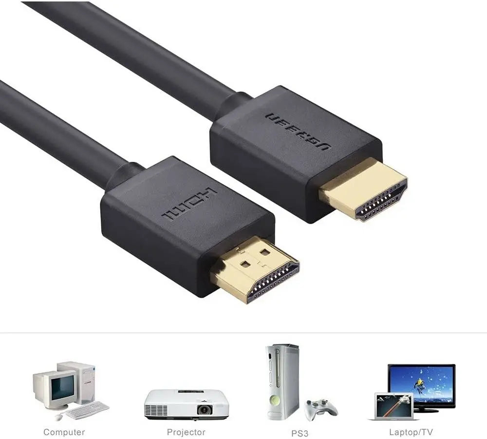 UGREEN 10112 20m HDMI Cable, 1080p60, ARC & HDMI Ethernet Channel — connection and usage detail 2