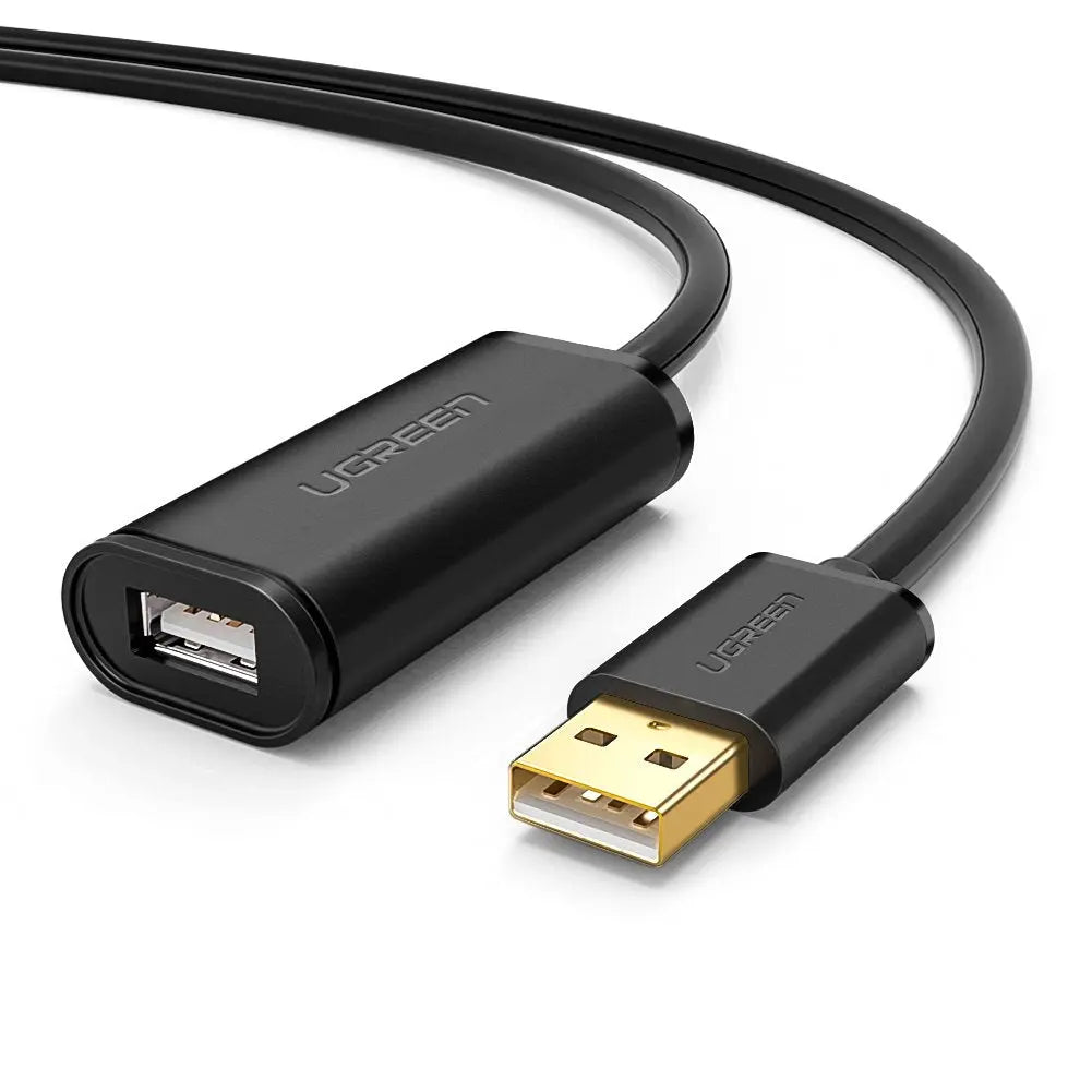 UGREEN 10m USB 2.0 Active Extension Cable (10321) — connection and usage detail 2