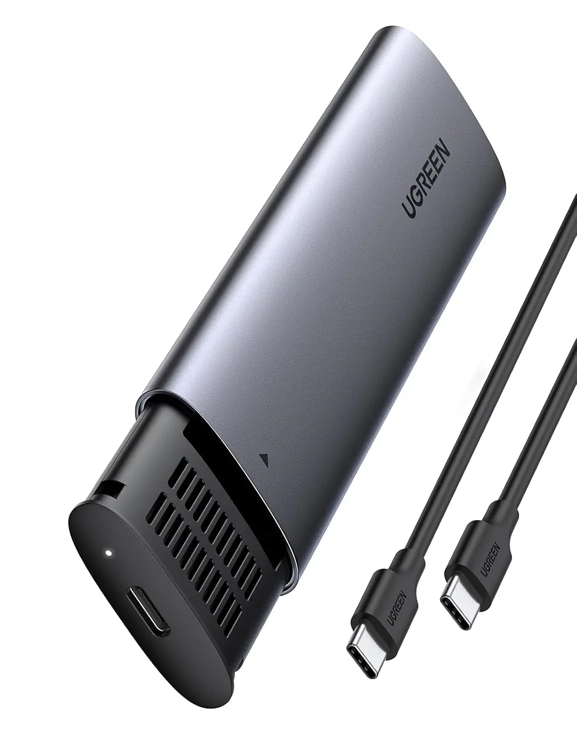 UGREEN Tool-Free NVMe M.2 SSD Enclosure, 10Gbps (10902) — product view
