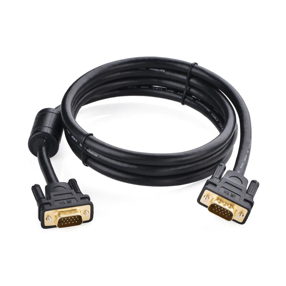UGREEN 1.5m VGA/HD15 Male-to-Male Cable (11630) — product view