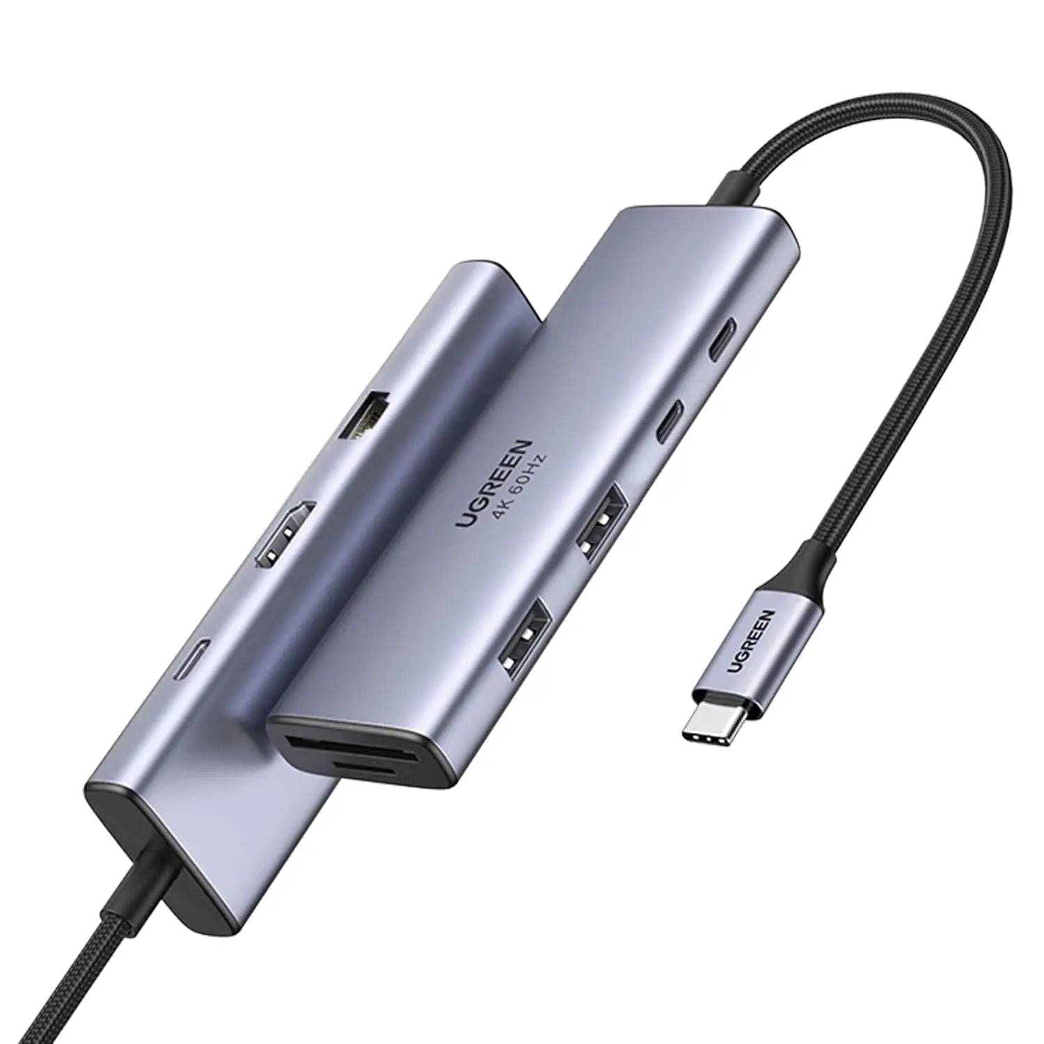 UGREEN 9-in-1 USB-C Dock with 4K@60Hz HDMI & Gigabit Ethernet (15375) — product view
