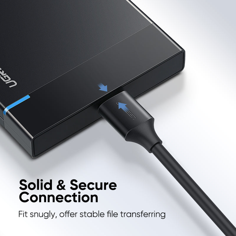 UGREEN 20103 USB Type C to Micro USB 3.0 Fast Data Transfer Charge Sync Cord — connection and usage detail 2