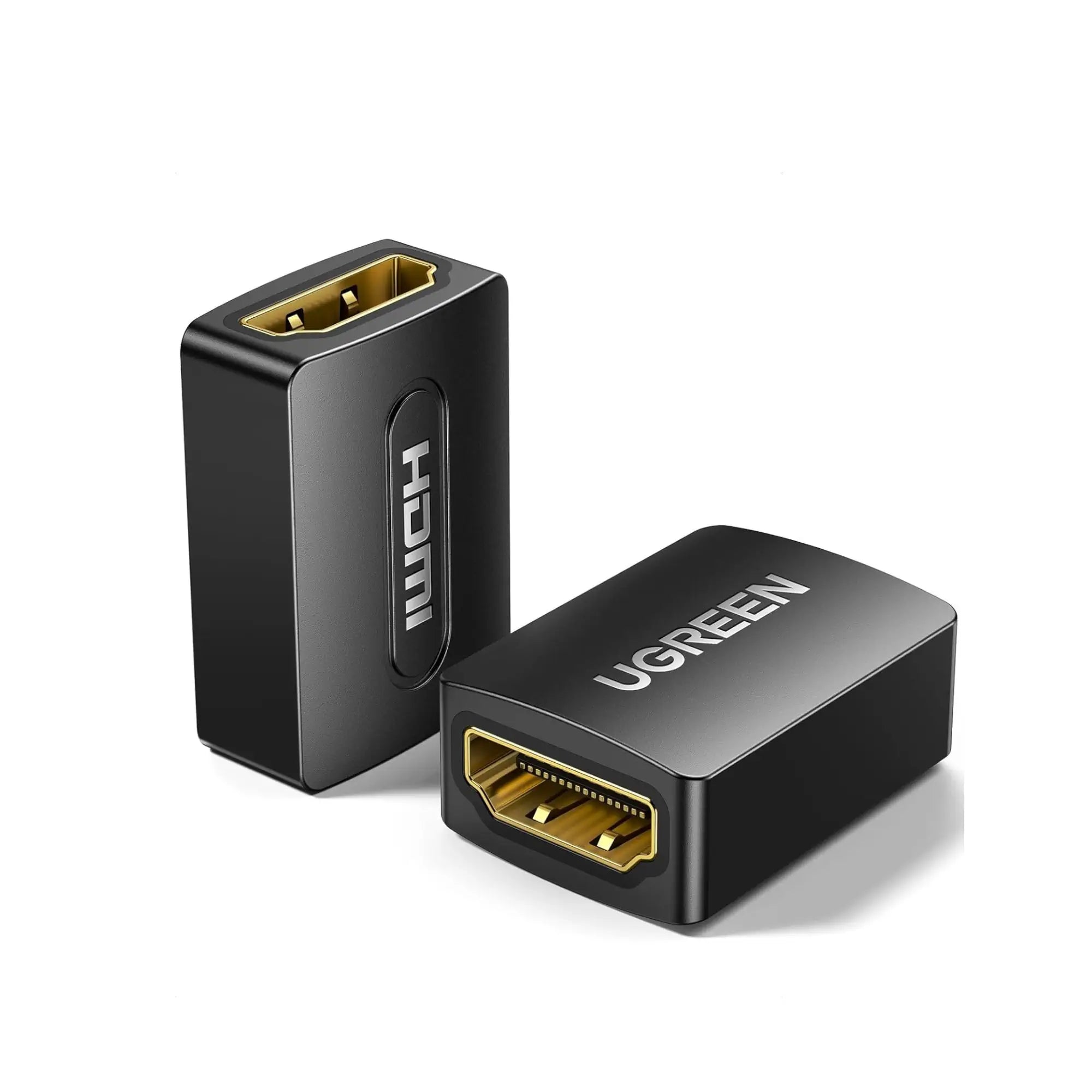 UGREEN 20107 HDMI Coupler 4K@60Hz HDMI Female to Female Adapter HDMI 2.0 Extender for HDMI Cables 3D HDMI Connector Compatible with HDTV Roku TV Stick Chromecast Nintendo Switch Xbox PS5/4 Laptop PC — product view