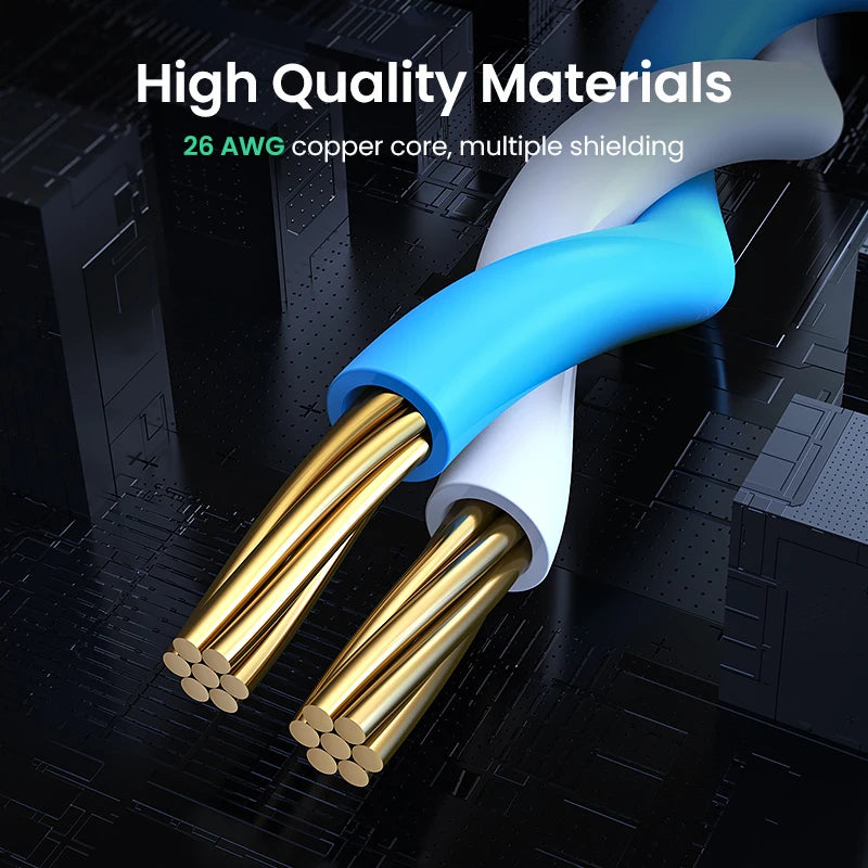 UGREEN 20164 CAT6 UTP LAN Cable (26AWG-CCA) 10 Meter — connection and usage detail 2