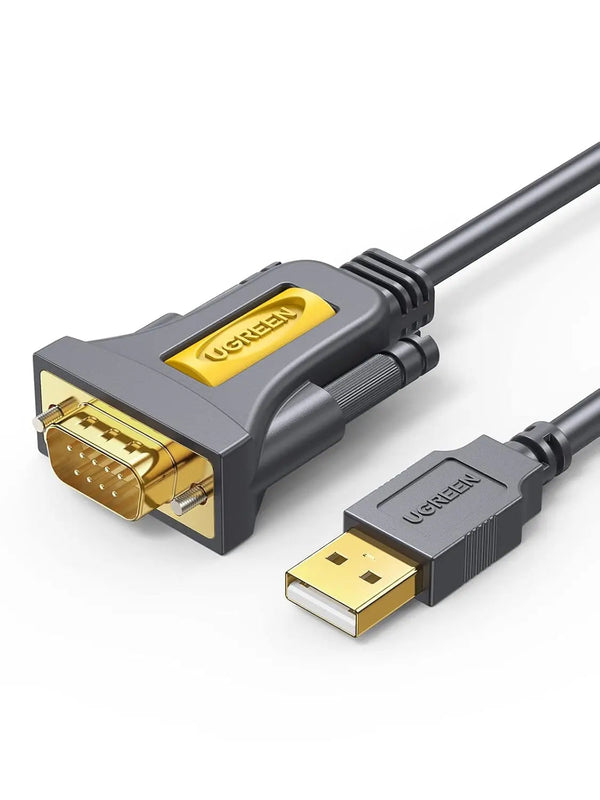 UGREEN USB-A to RS232 DB9 Adapter with PL2303, 2m (20222) — product view