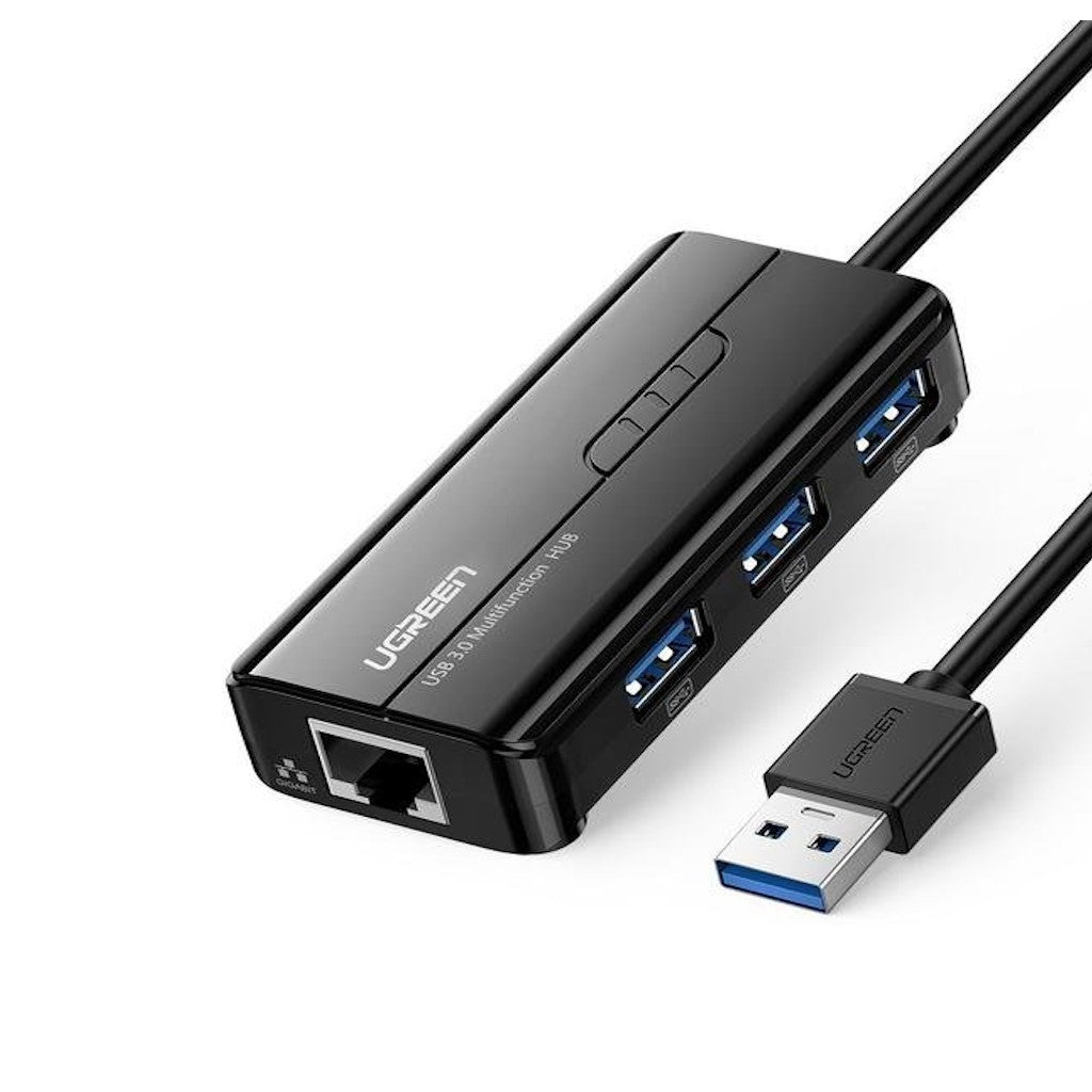 UGREEN 20265 USB 3.0 Hub with Gigabit Ethernet — product view