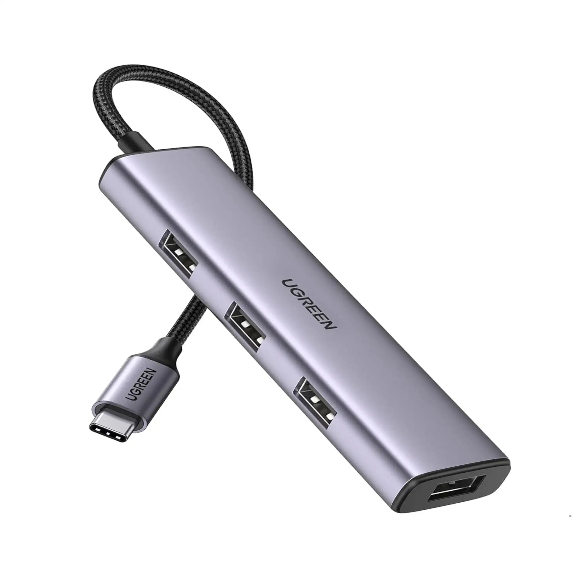 UGREEN 20841 Aluminum 4 in 1 USB C to USB 3.0 Hub — product view