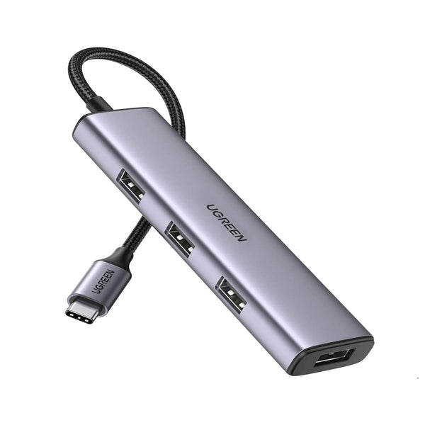 UGREEN 20841 Aluminum 4 in 1 USB C to USB 3.0 Hub — product view