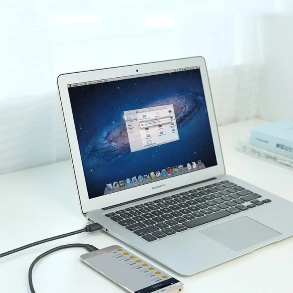 UGREEN US184 USB-A to USB-C 5Gbps Cable, 2m (20884) — connection and usage detail 3