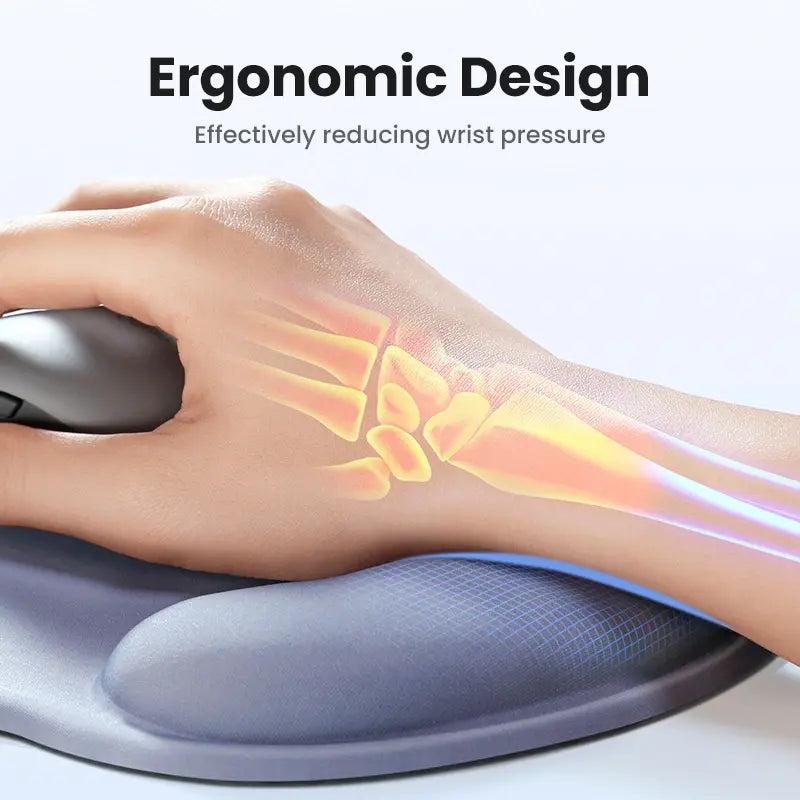UGREEN LP668 Ergonomic Mouse Pad with Wrist Rest (25245/25243/25244) — connection and usage detail 3