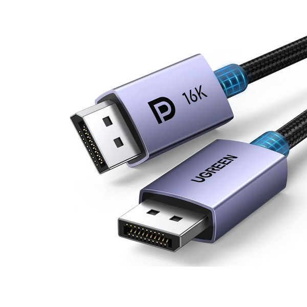 UGREEN 25862 16K DisplayPort Cable 2.1 (3 Meter) VESA Certified FreeSync G-Sync Video Card Monitor — product view