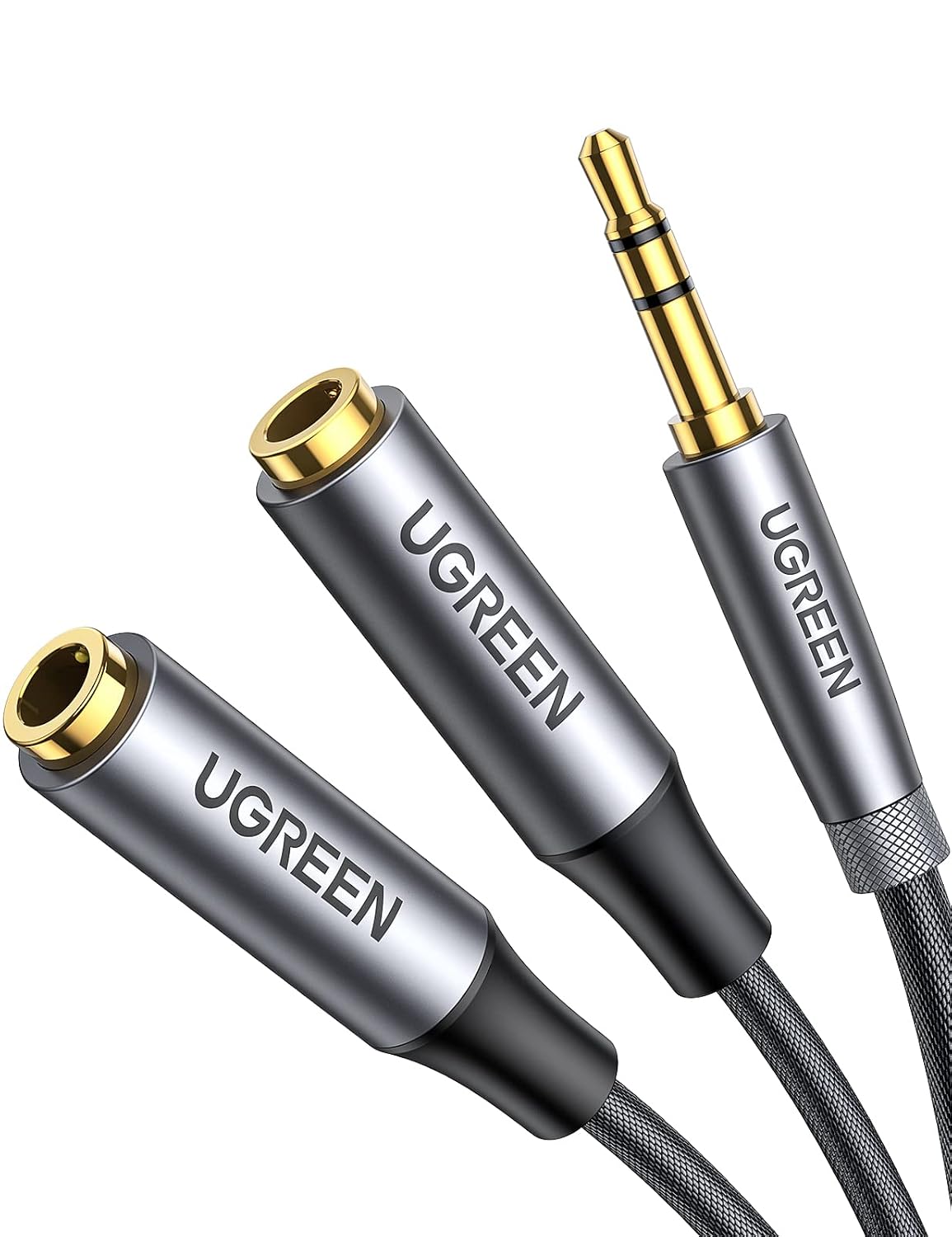 UGREEN AV141 30619 20cm 3.5mm TRRS Sharing Splitter — connection and usage detail 1