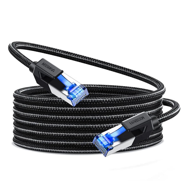 UGREEN 30800 20m Cat 8 F/FTP Braided Ethernet Cable, 40Gbps — product view