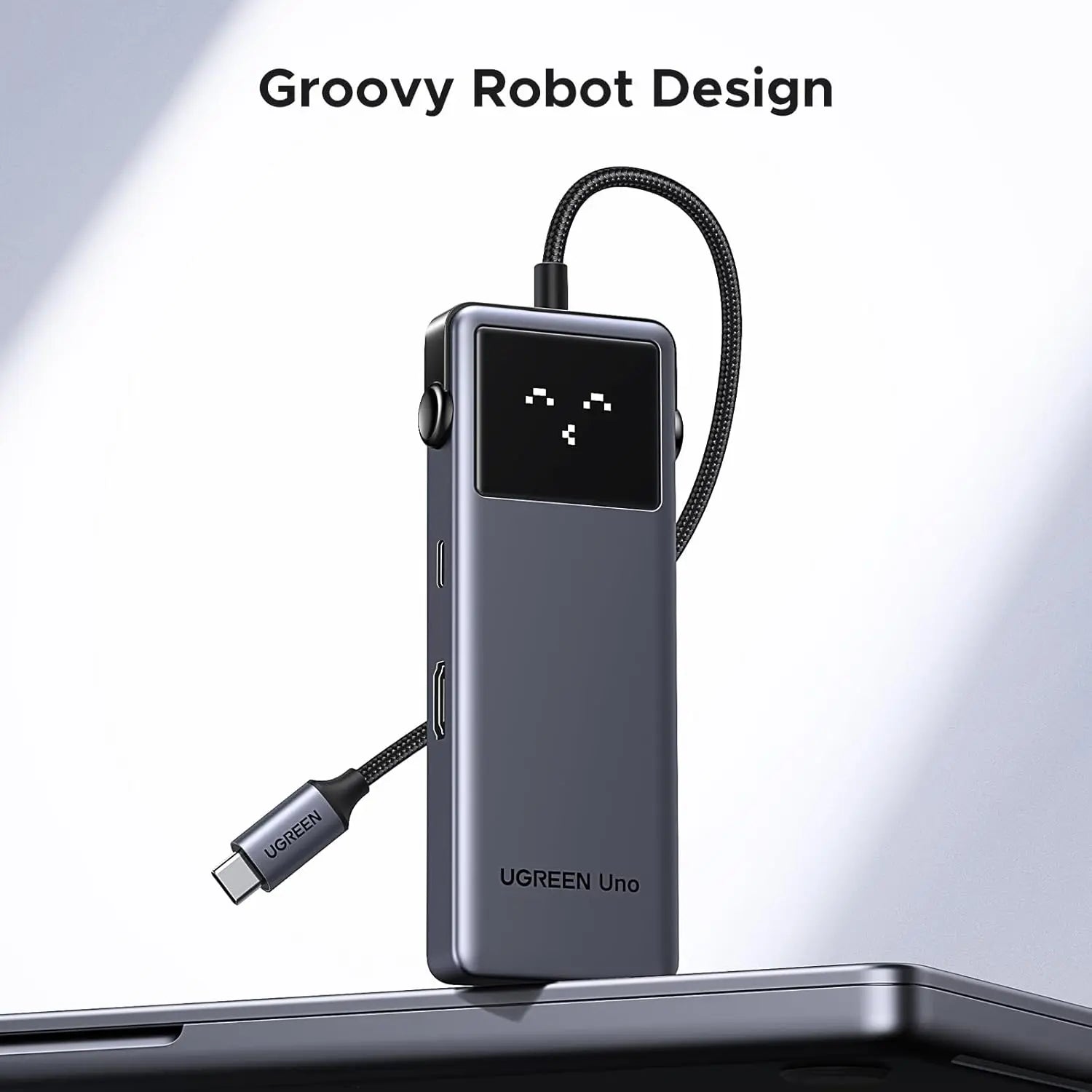 UGREEN Uno 6-in-1 10Gbps USB-C Hub with 4K HDMI (35998) — connection and usage detail 2