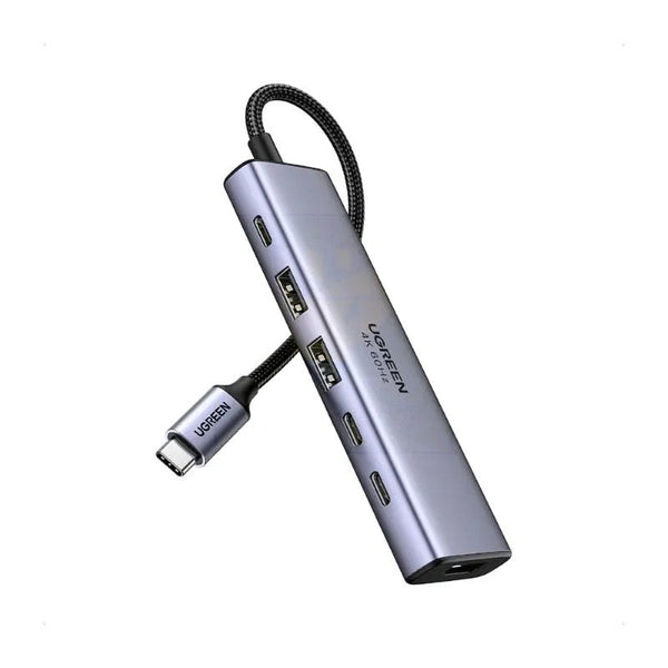 UGREEN 35999 6-in-1 USB-C Hub, 4K60 HDMI and 10Gbps USB — product view