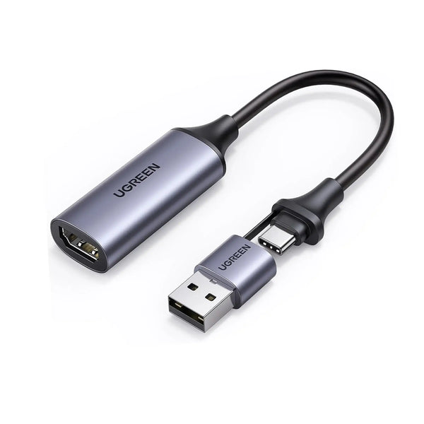 UGREEN 40189 Video Capture Card 4K HDMI, Video and Audio Recording for Gaming, Streaming, Teaching, Video Conference — product view
