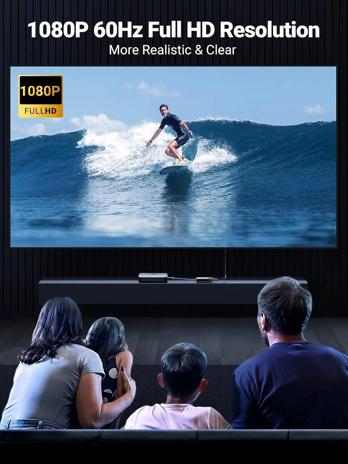 UGREEN HDMI to VGA Adapter with Audio & Micro-USB Power (40248) — connection and usage detail 3