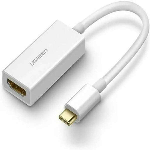 UGREEN USB-C to HDMI Adapter, 4K@30Hz, White (40273) — product view