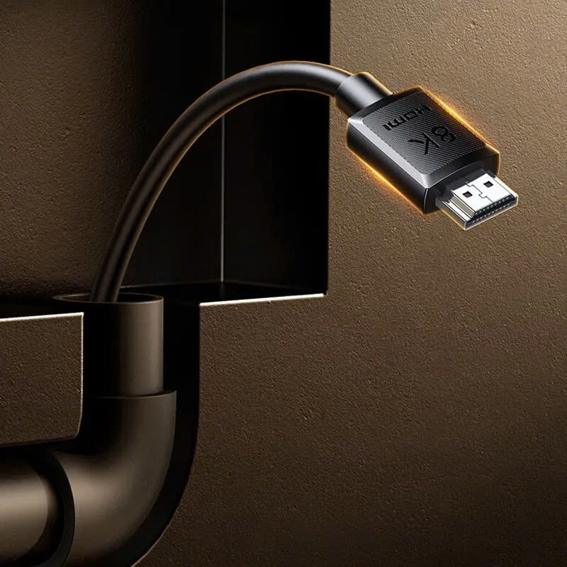 UGREEN 45436 HDMI 2.1 Cable 8K@60Hz, 48Gbps Ultra High Speed with Dolby Vision/Atmos and eARC Support, Compatible with PS5/Xbox Series X/Samsung QLED/LG OLED (Black), 10 Meter — connection and usage detail 3