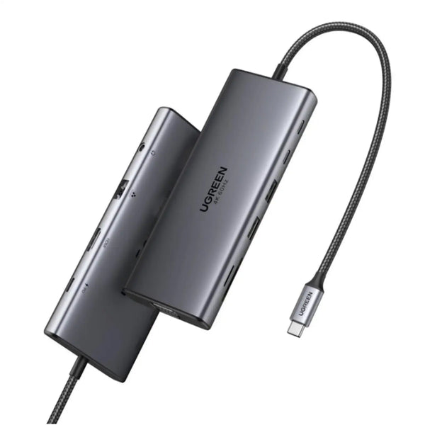 UGREEN 45520 11-in-1 USB-C Docking Station 4K@60Hz HDMI, 100W PD, Gigabit Ethernet — product view