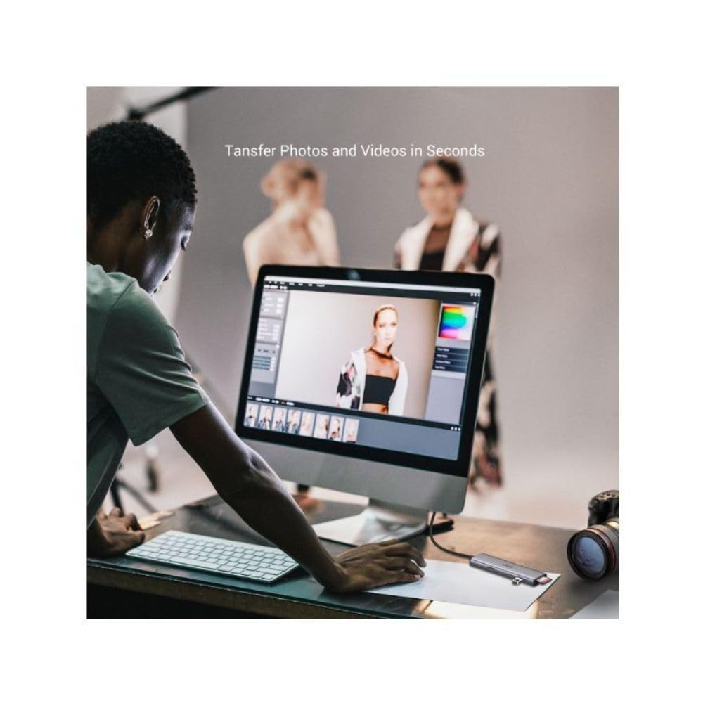 UGREEN CM511 7-in-1 USB-C Hub with 4K@60Hz HDMI & 10Gbps Data (45521) — connection and usage detail 3