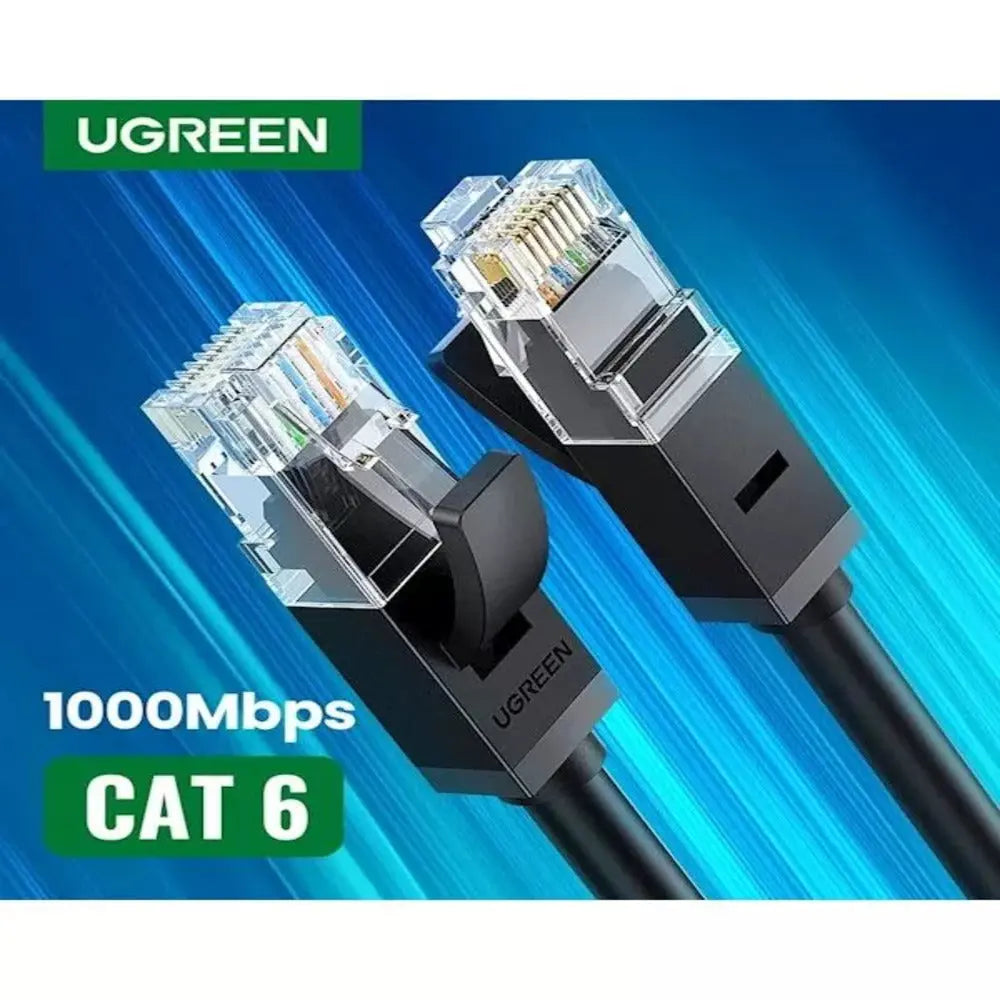 UGREEN 1.5M Cat 6 Ethernet Cable Core-8 U/UTP LAN Network 1000Mbps Gigabit RJ45 Router Switch Modem PC PS5 Xbox (60545) — connection and usage detail 2