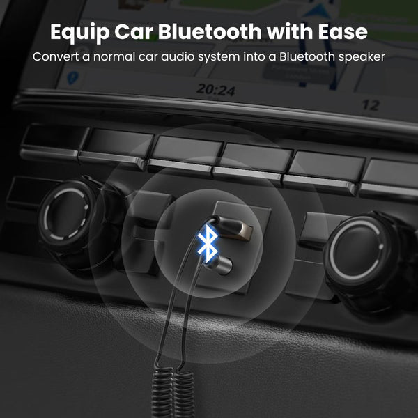 UGREEN Aux to Bluetooth 5.0 Adapter — product view