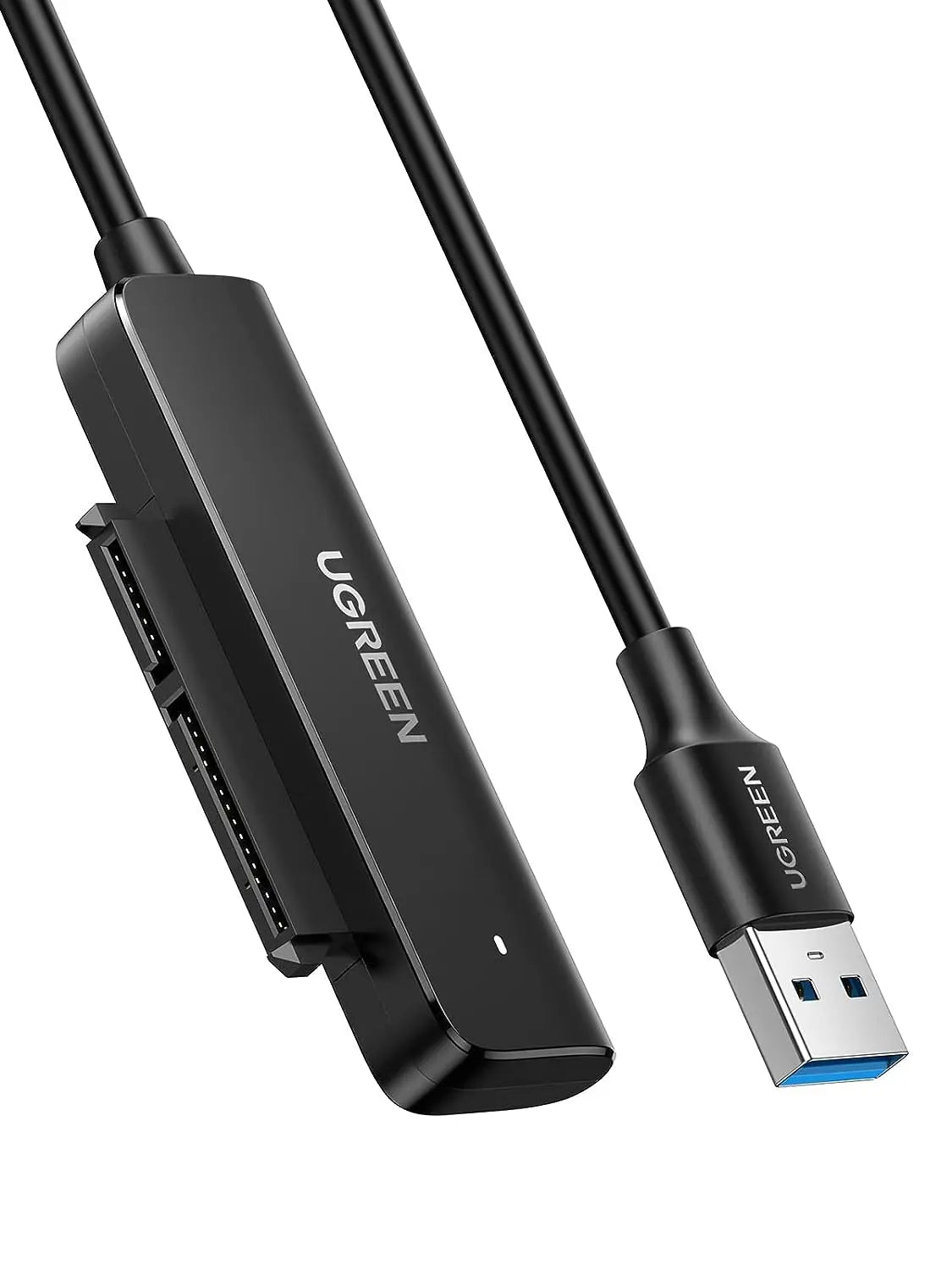 UGREEN SATA to USB 3.0 Adapter Cable 1.5ft 2.5 SSD HDD External Hard Drive Converter Data Transfer Backup 70609 — product view