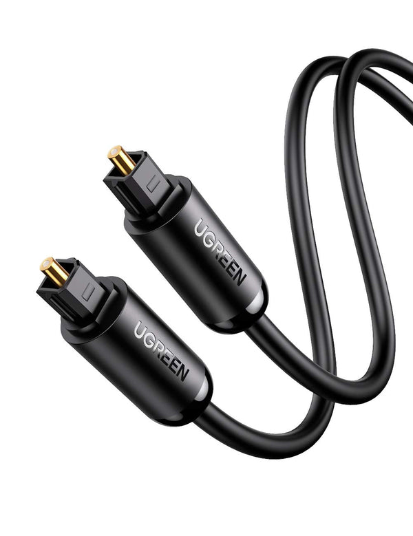 UGREEN Toslink Optical Audio Cable, Digital SPDIF, Gold-Plated, 2m (70892) — product view