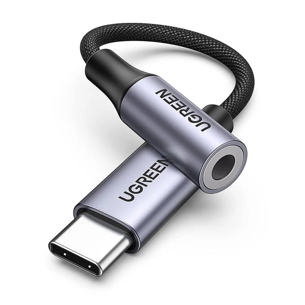UGREEN 80154 USB-C to 3.5mm DAC Headset Adapter, 10cm — product view